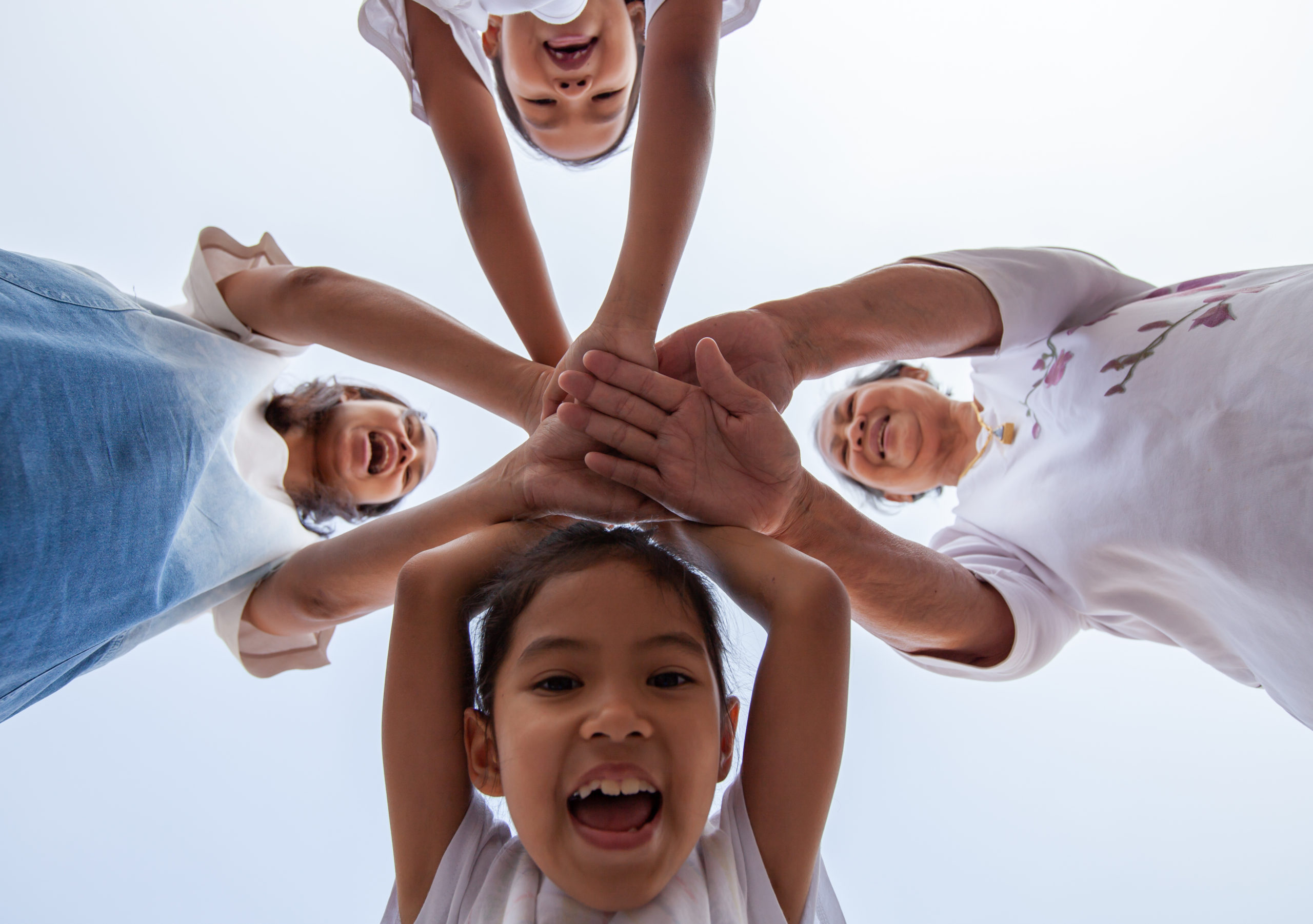 A family supported by Sova Foundation