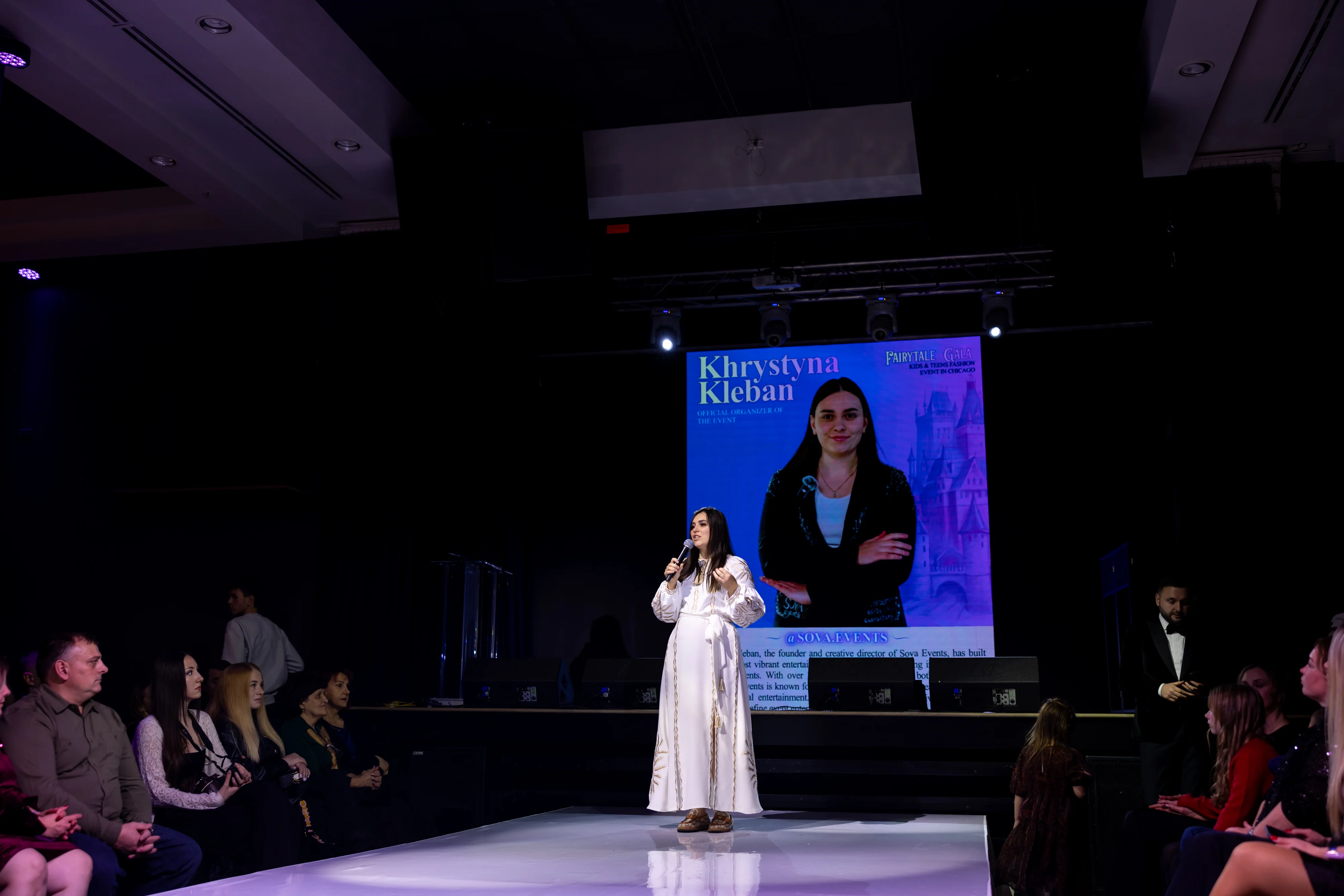 On the runway at FairytaleGala